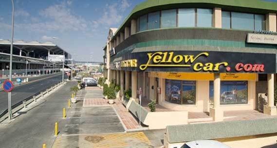 Airport Office - Yellow Car hire