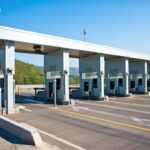 Se observa la autopista de peajes de Málaga