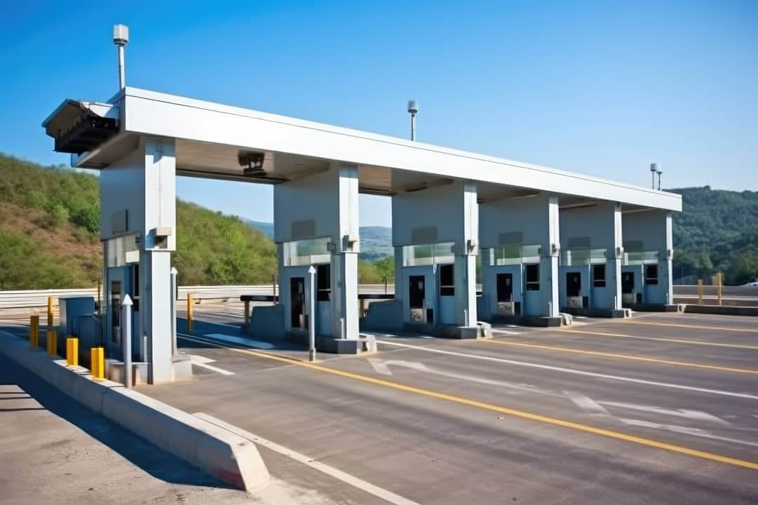 Se observa la autopista de peajes de Málaga