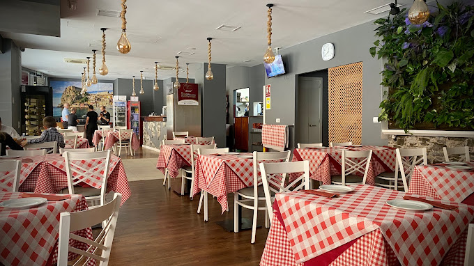 Foto del interior de la Trattoria Mamma Franca Málaga