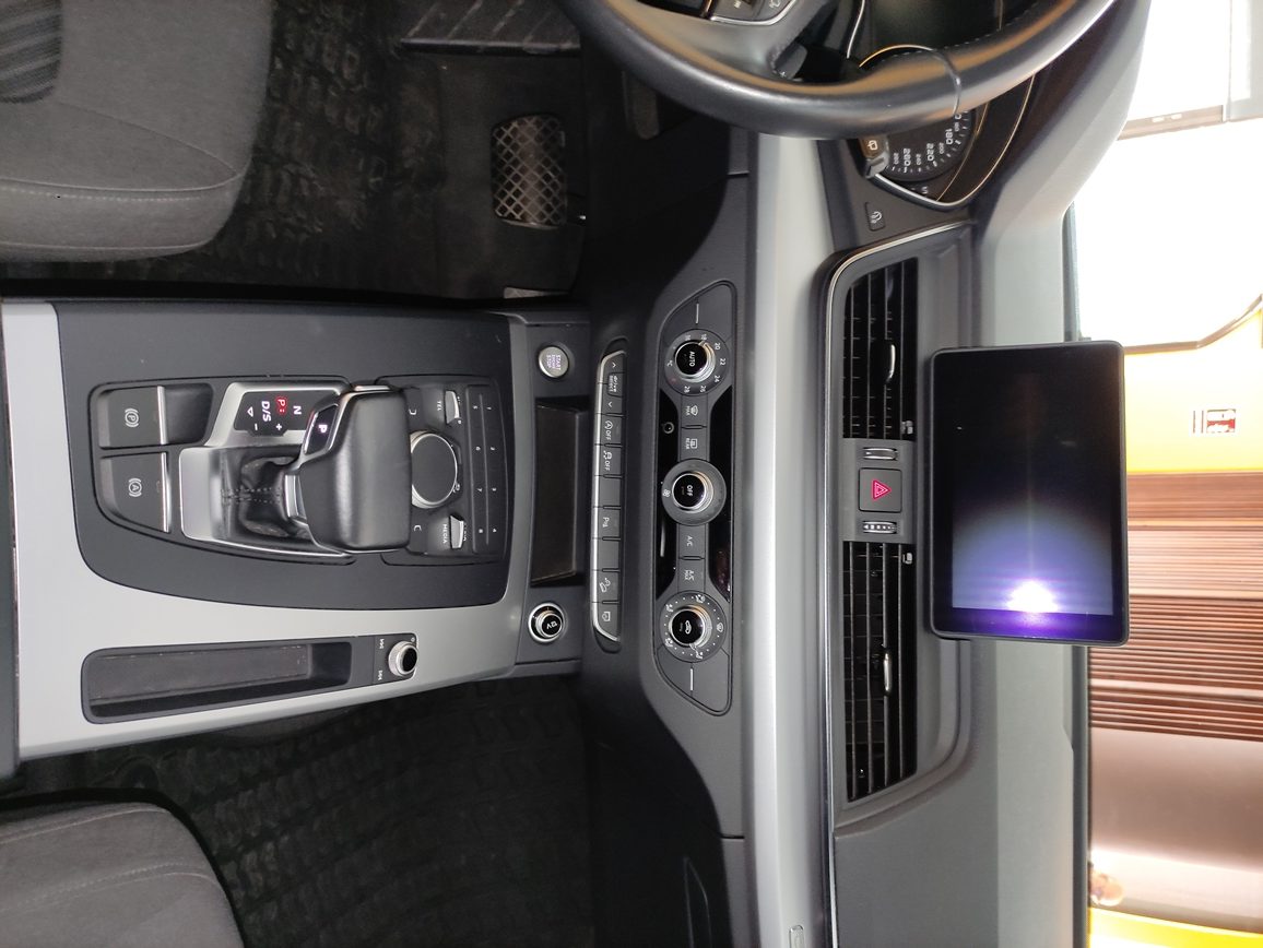 Vistas del interior del Audi q5