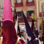 Nazareno en la Semana Santa de Málaga